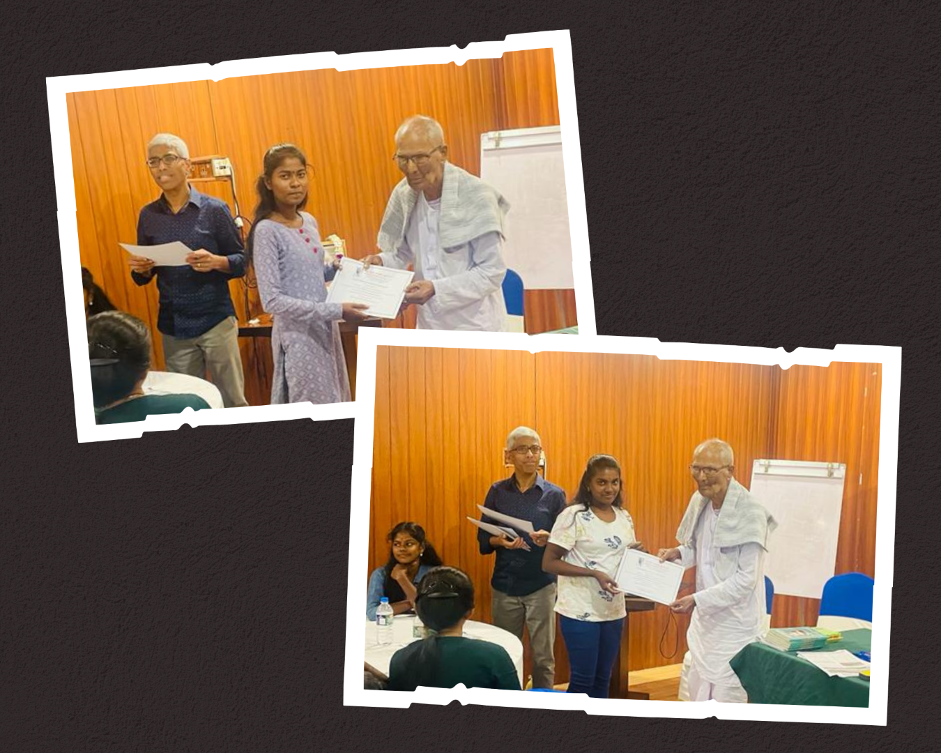 Read more about the article Our students won the scholarships offered by Mahatma Gandhi Ashramam